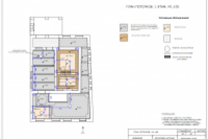 План потолков (пример)