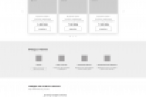 Лендинг - коттеджный поселок