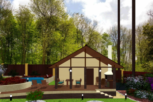 Ландшафт и фасады