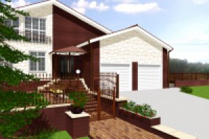 фасад+ландшафт