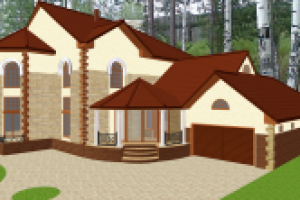 Проект коттеджа
