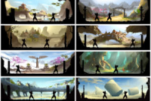 Скетчи для Shadow fight