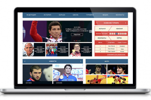 Новостной сайт спортивной тематики