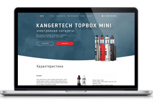 Landing-Page для KangerTech
