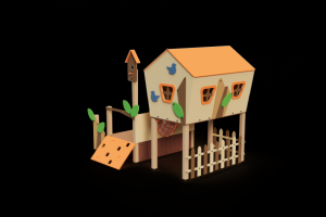 Игровой комплекс "Домик на дереве"