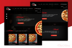 Дизайн для пиццерии - FLASH pizza & giros