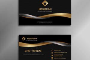 Визитка + лого