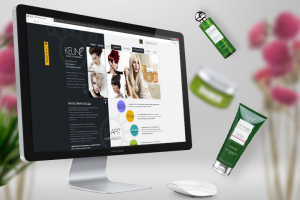 Keune - сайт каталог косметики для волос