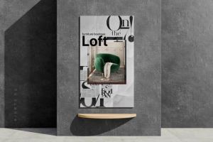 Постер мебельного салона