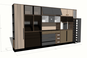 Разработка стеллажа с образцами