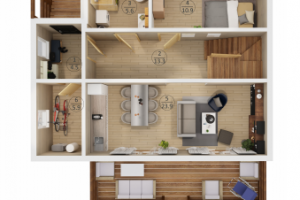 Модель дома 1