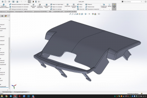 Разработка детали по данным 3D сканирования