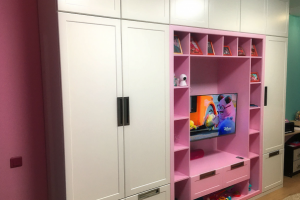 Шкаф в детскую по индивидуальному проекту