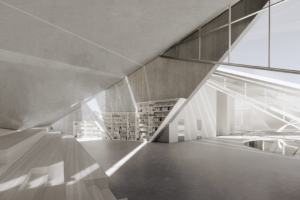 Интерьер библиотеки