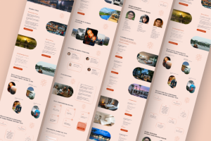 Лендинг для туристической компании