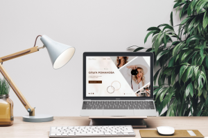 Landing page для фотографа