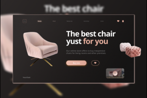 Дизайн сайта для мебели "YourChair"