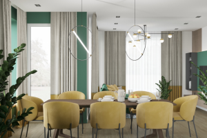 Дизайн-проект яркого дома