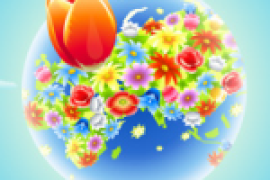 Открытка к 8 марта. а/п Домодедово.