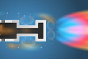 Анимированная схема работы горелки