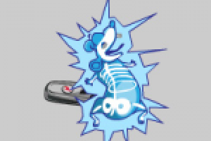 Анимация главного персонажа для игры (Холодильник)