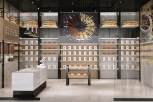 Интерьер кофейного магазина