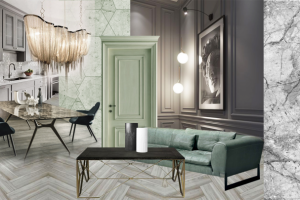 Концепт-коллаж интерьера