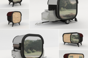 Визуализация линейки капсульных домов 2019 г.