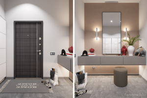 Визуализация прихожей 2018 г.