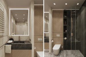 Визуализация санузла 2018 г.