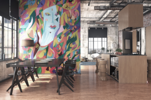 Презентация росписи в интерьере 2018 г.