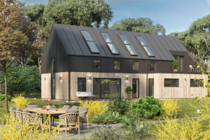 Визуализация современного дома 2018 г.