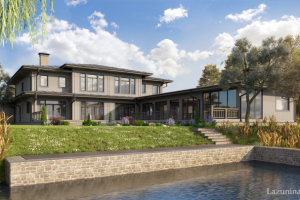 Визуализация коттеджа 2017 г.