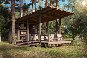 Визуализация беседки для Гордона 2017 г.