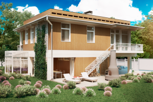 Визуализация южного домика 2017 г.