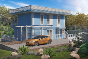 Визуализация дома в Крыму 2017 г.