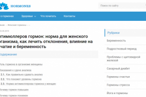 Антимюллеров гормон: норма для женского организма