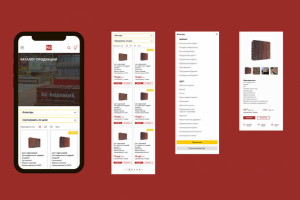 Дизайн сайта для кирпичного завода