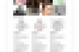 Лендинг модельного агенства