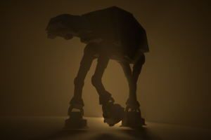 Star Wars AT-AT Walker 3D Model FBX