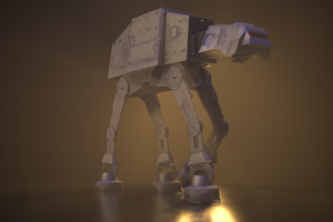 Star Wars AT-AT Walker 3D Model FBX