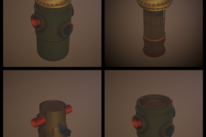 Nuclear Reactor (1 of 5 Parts)