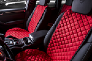 Обтравка и ретушь салона Porsche