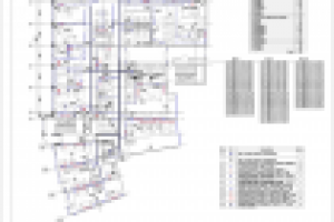 План силовой сети (электроснабжение офиса)