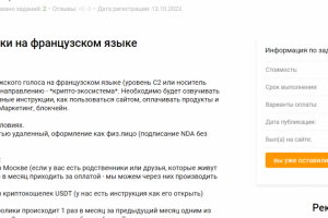 Озвучка Youtube #short Fintech in French