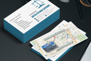 Визитные карточки для МФС Ломбарда