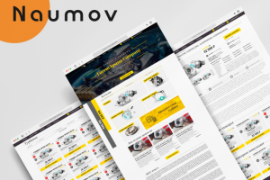 Дизайн для интернет-магазина турбокомпрессоров