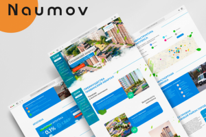 Лендинг для строительной компании