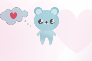 Постер. Мишка.