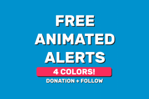 STREAM ALERTS. FOR FREE.